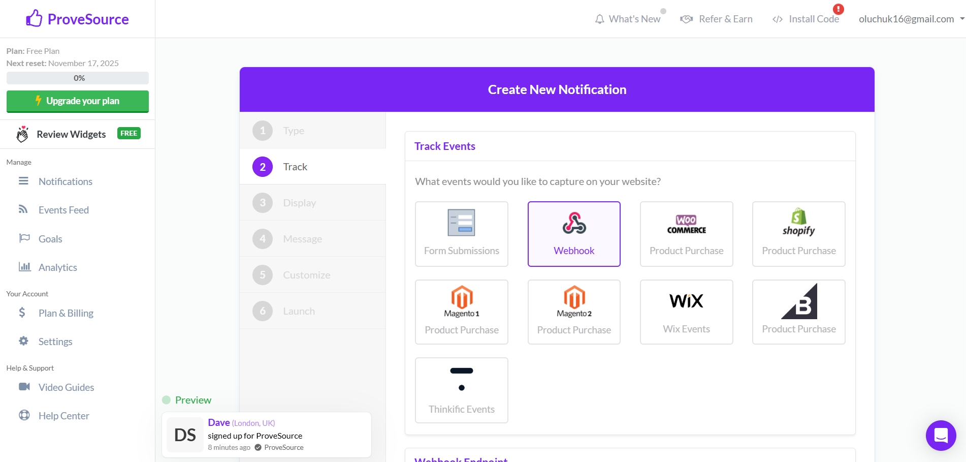 How to Connect Facebook with ProveSource | Data Destination account connection How to Connect Facebook with ProveSource | Data Destination account connection