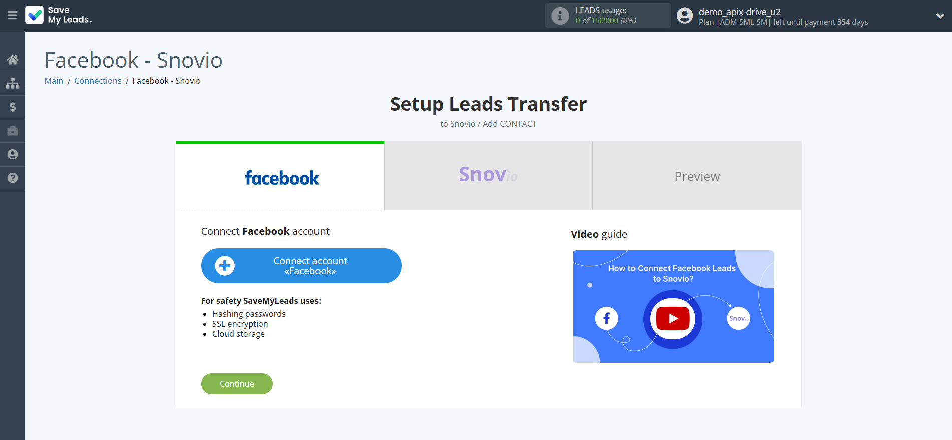 How to Connect Facebook with Snovio Add Contacts | Data Source account connection How to Connect Facebook with Snovio Add Contacts | Data Source account connection