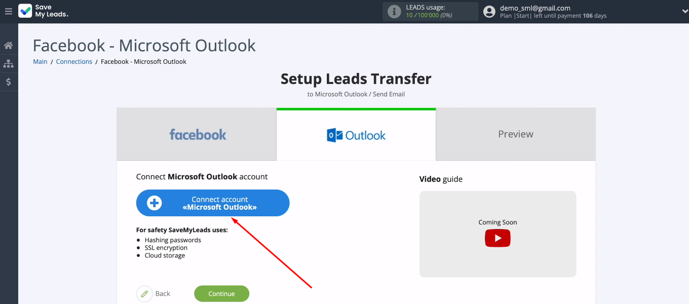 Facebook and Microsoft Outlook integration | Connect Outlook account Facebook and Microsoft Outlook integration | Connect Outlook account