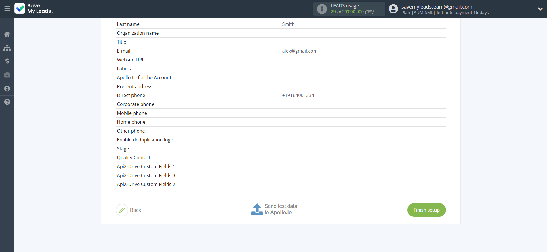 How to Connect Facebook with Apollo.io Create Contacts | Test data How to Connect Facebook with Apollo.io Create Contacts | Test data
