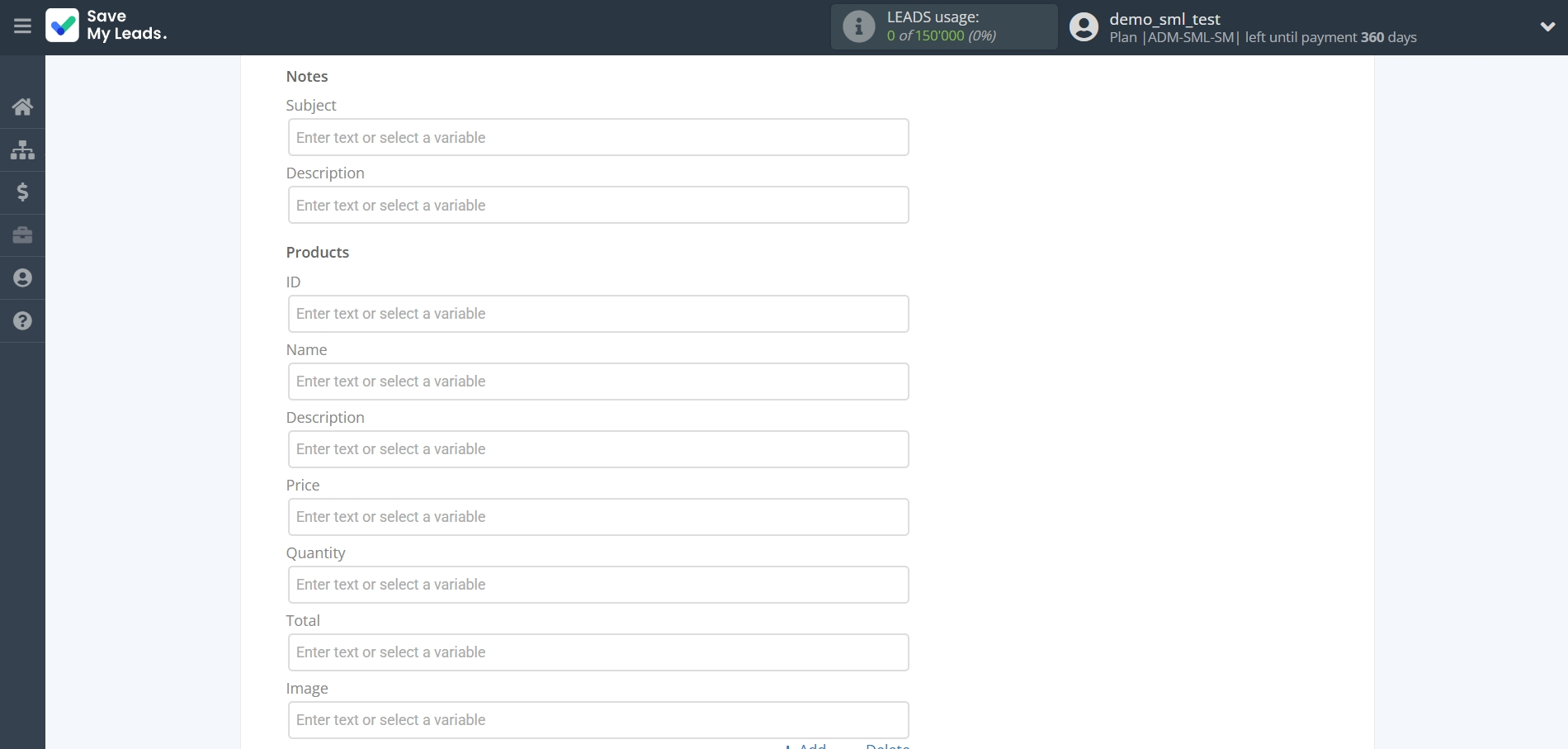 How to Connect Facebook with AgileCRM Create Deal | Assigning fields