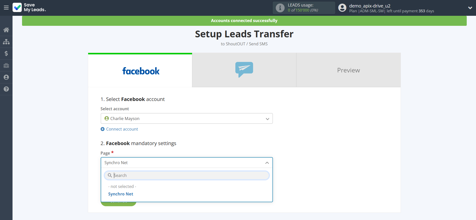 How to Connect Facebook with ShoutOUT | Data Source account selection How to Connect Facebook with ShoutOUT | Data Source account selection