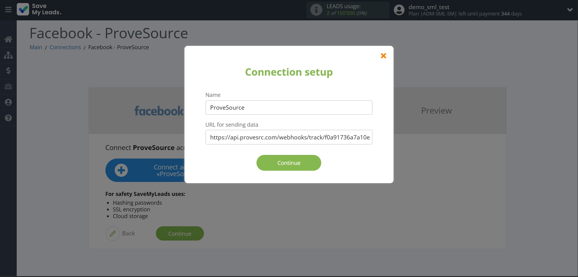 How to Connect Facebook with ProveSource | Data Destination account connection How to Connect Facebook with ProveSource | Data Destination account connection