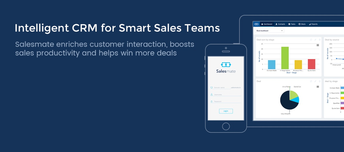 Better CRM for a small enterprise or startup | Salesmate&nbsp;