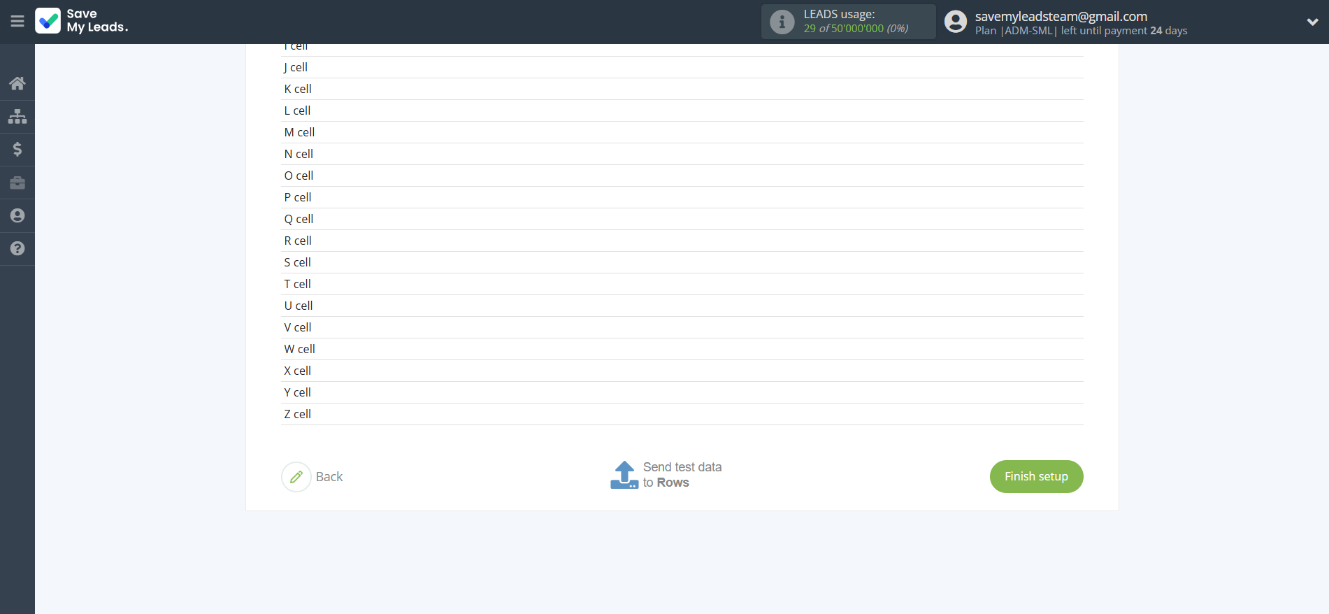How to Connect TikTok with Rows Add Row | Test data How to Connect TikTok with Rows Add Row | Test data