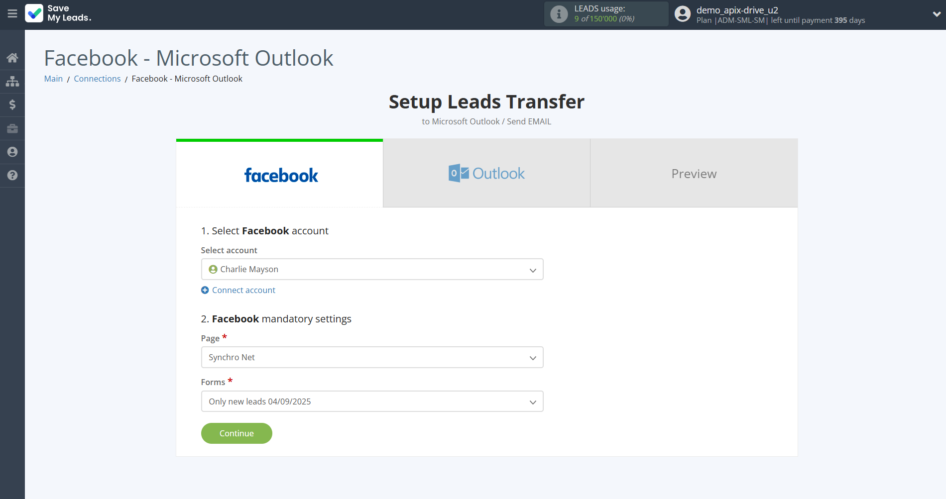 How to Connect Facebook with Microsoft Outlook | Data Source account connection How to Connect Facebook with Microsoft Outlook | Data Source account connection