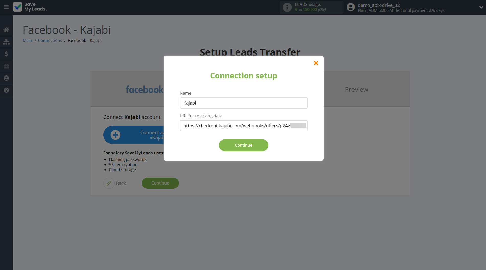 How to Connect Facebook with Kajabi | Data Destination account connection How to Connect Facebook with Kajabi | Data Destination account connection