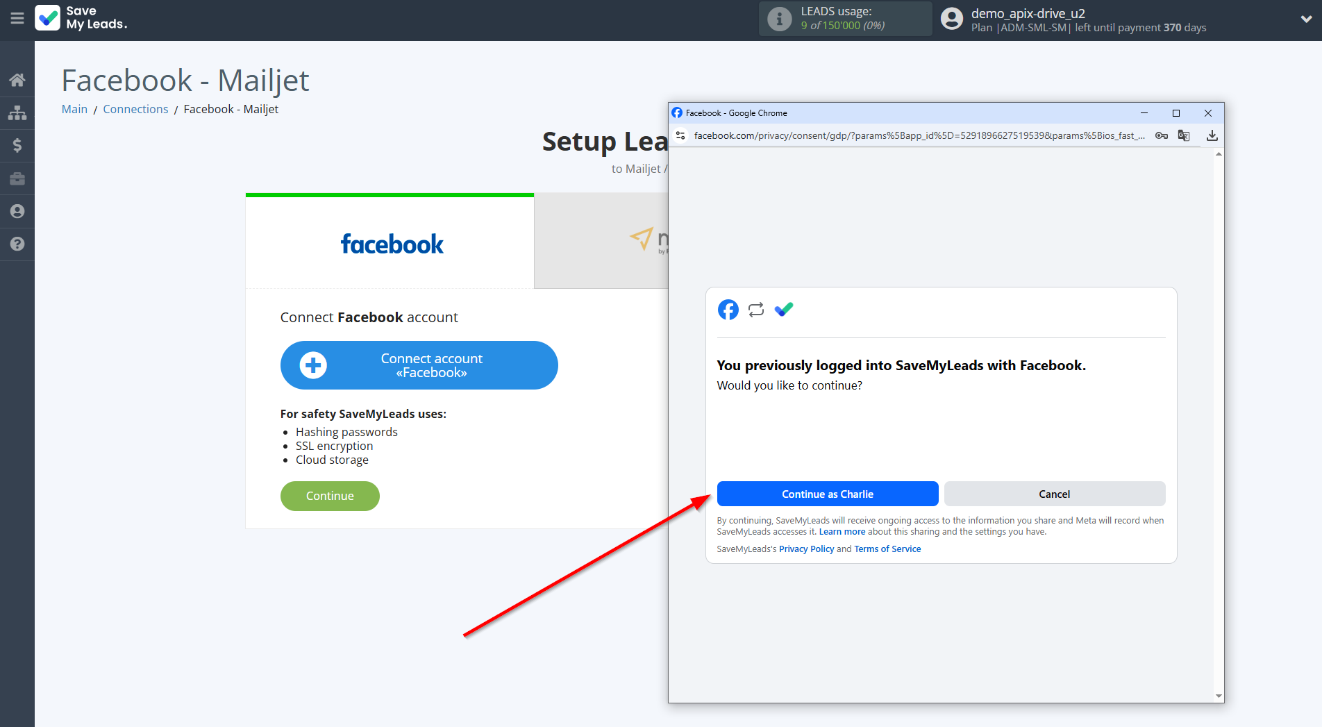 How to Connect Facebook with Mailjet | Data Source account How to Connect Facebook with Mailjet | Data Source account