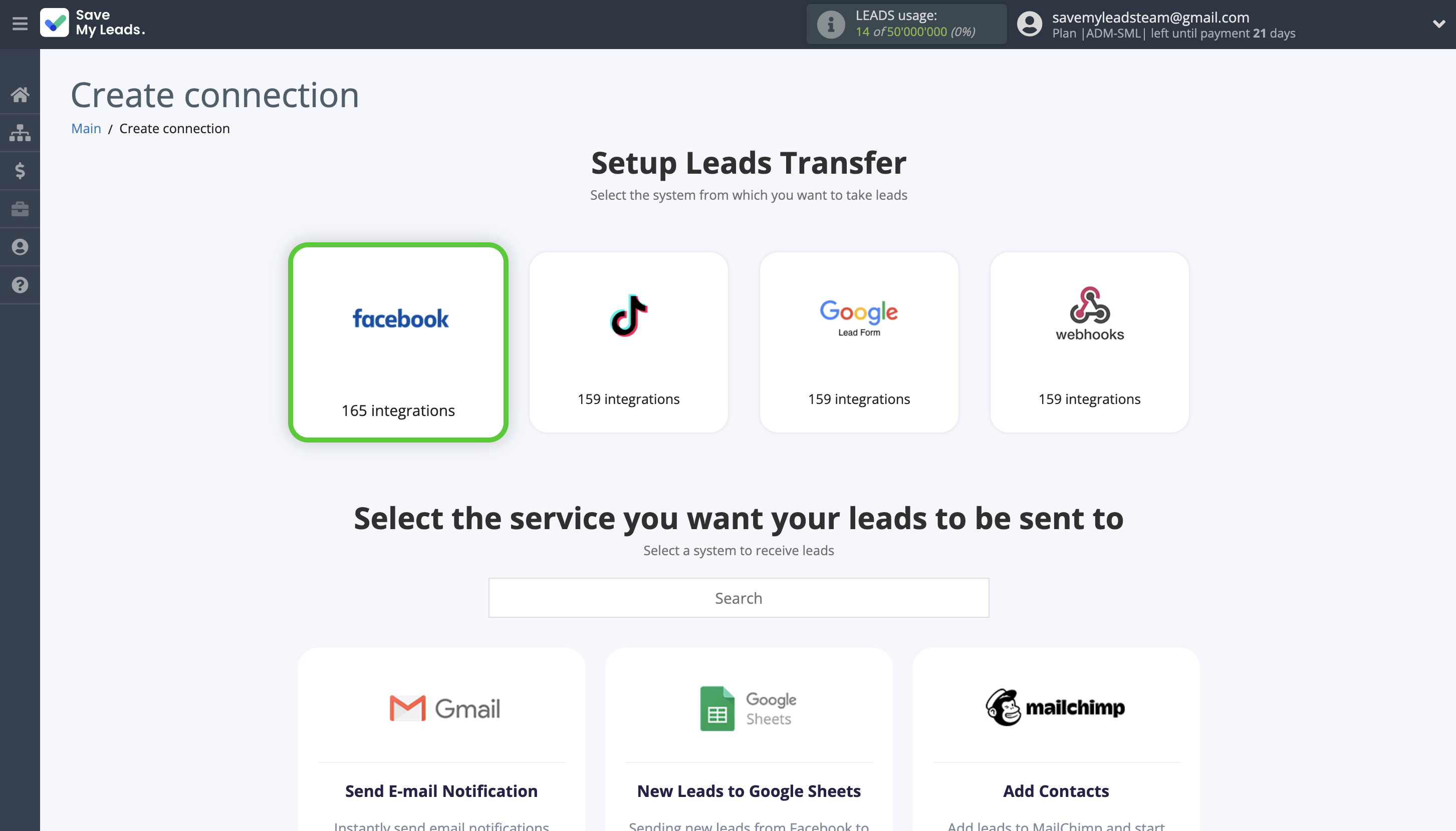 How to Connect Facebook with Omnisend Create Contact | Data Source system selection How to Connect Facebook with Omnisend Create Contact | Data Source system selection