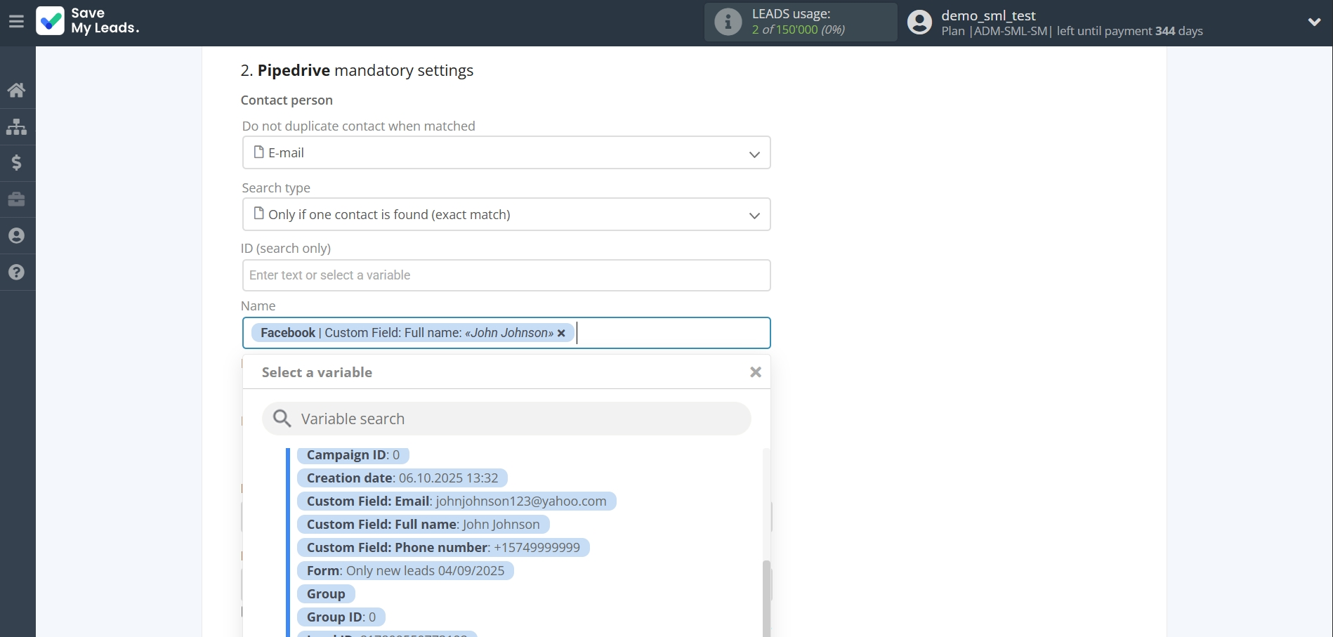 How to Connect Facebook with Pipedrive Create Lead | Assigning fields How to Connect Facebook with Pipedrive Create Lead | Assigning fields