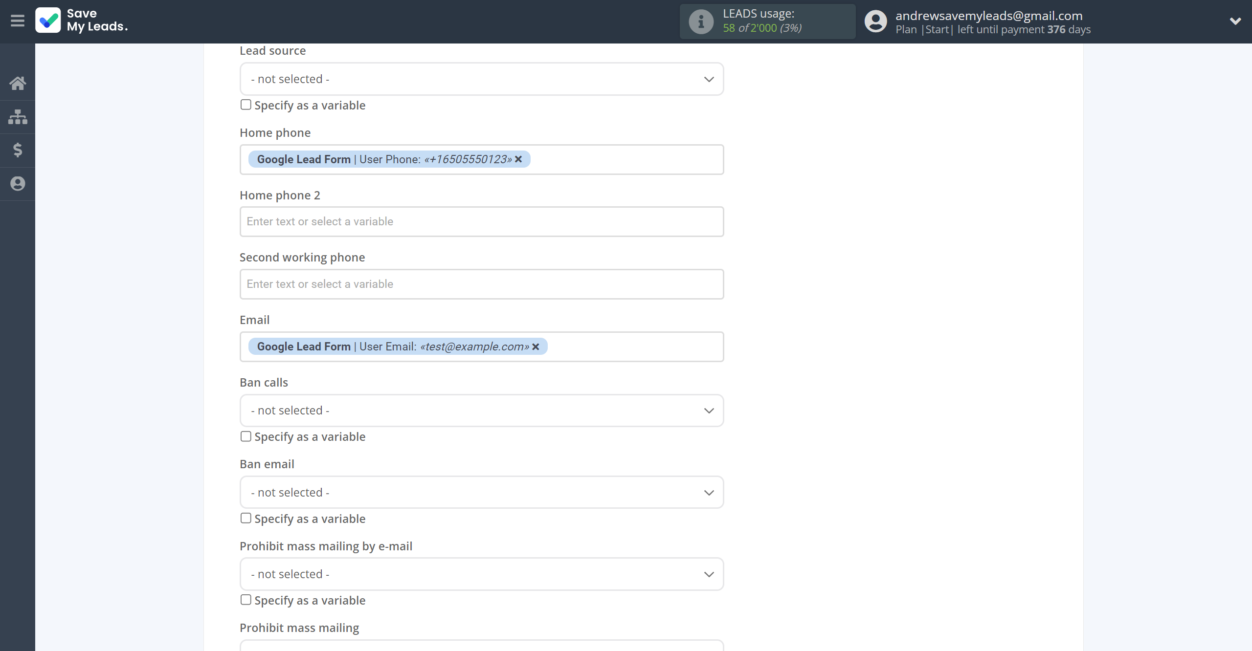 How to Connect Google Lead Form with Microsoft Dynamics 365 Create Contacts | Assigning fields