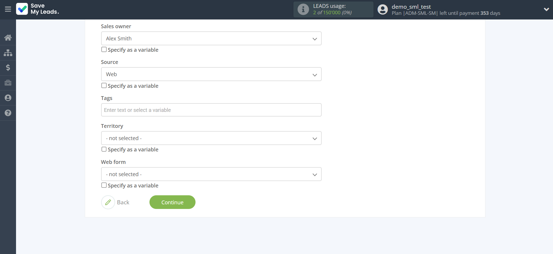 How to Connect Facebook with Freshworks Create Deal | Assigning fields How to Connect Facebook with Freshworks Create Deal | Assigning fields