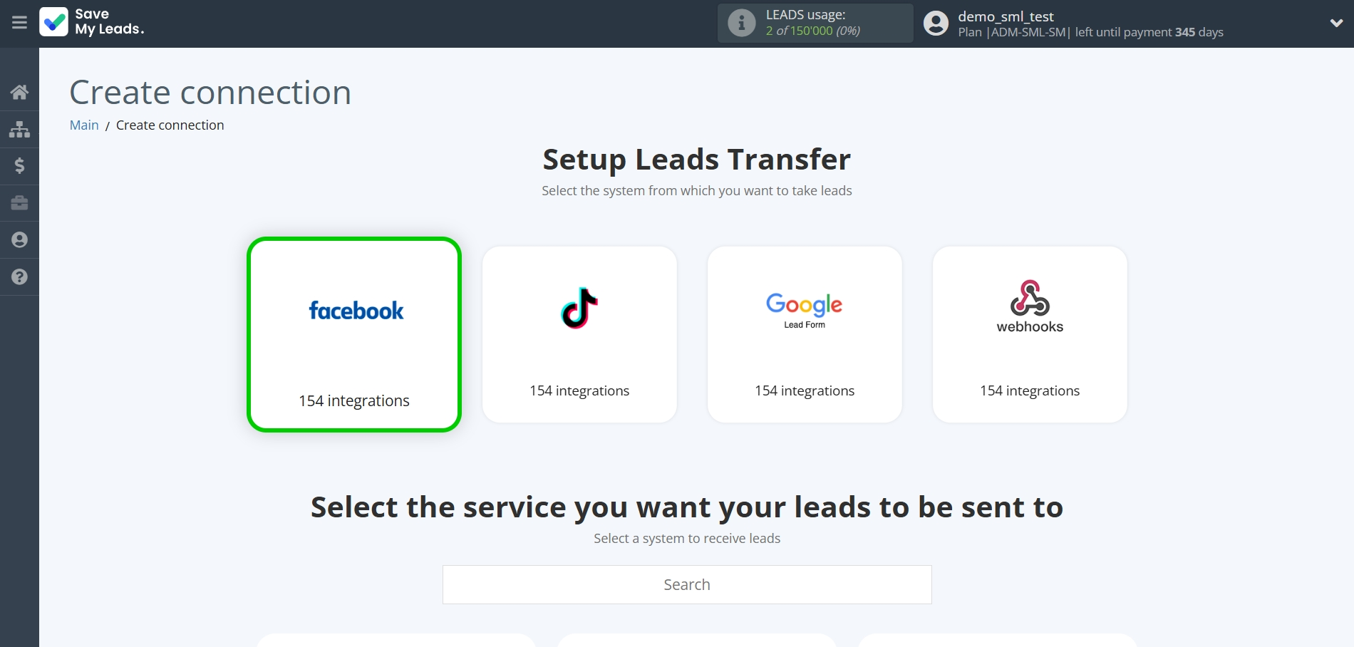 How to Connect Facebook with Reply.io | Data Source system selection How to Connect Facebook with Reply.io | Data Source system selection