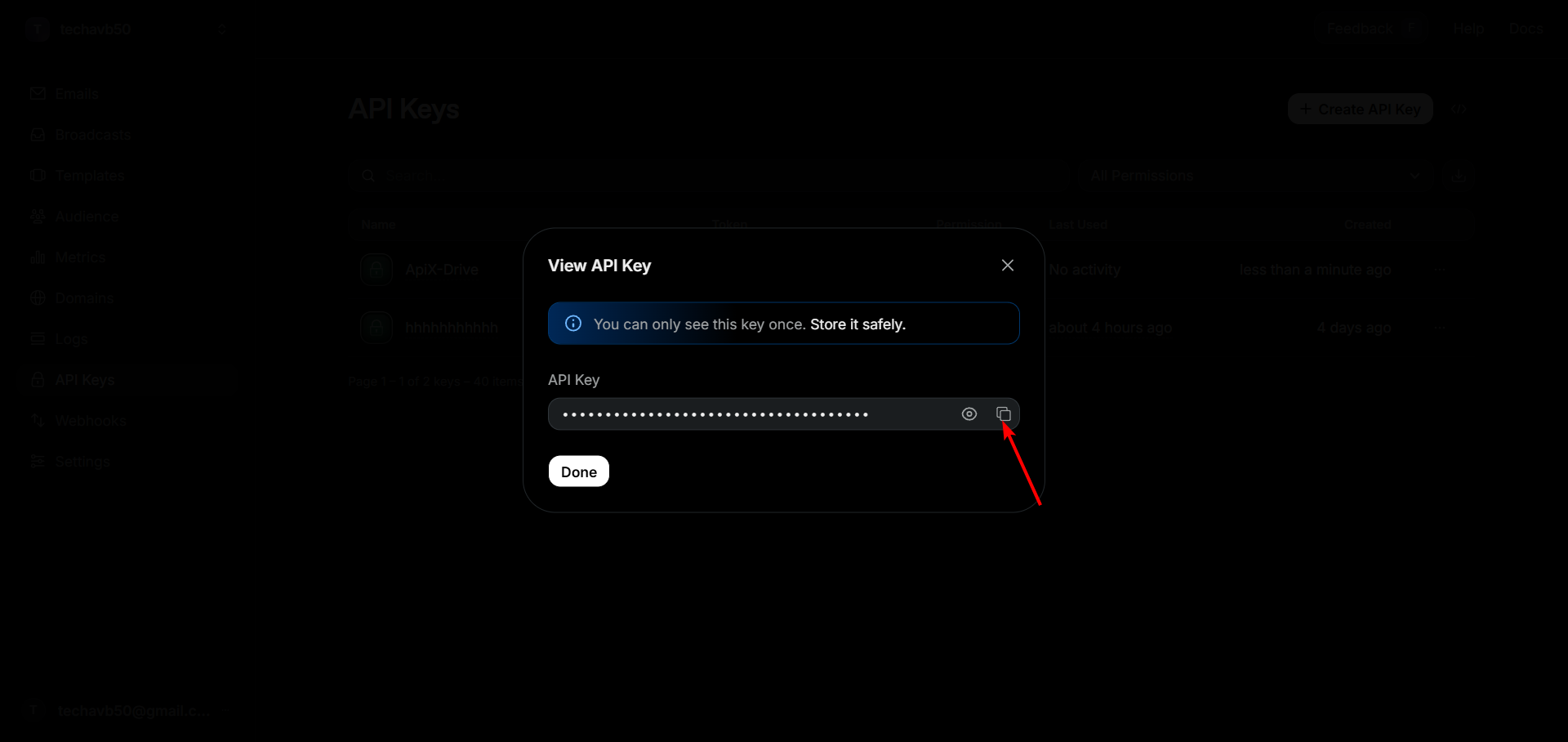 How to Connect Google Lead Form with Resend&nbsp;(Send Email)  | Data Destination account connection