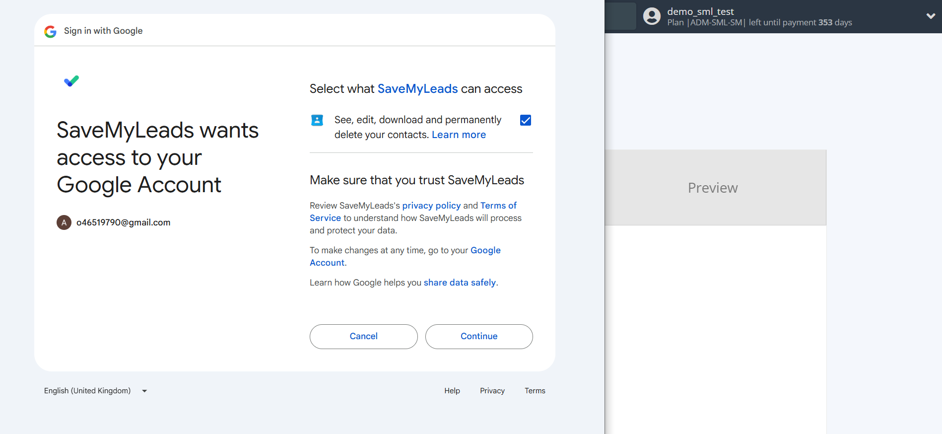 How to Connect Facebook with Google Contacts | Data Destination account connection How to Connect Facebook with Google Contacts | Data Destination account connection