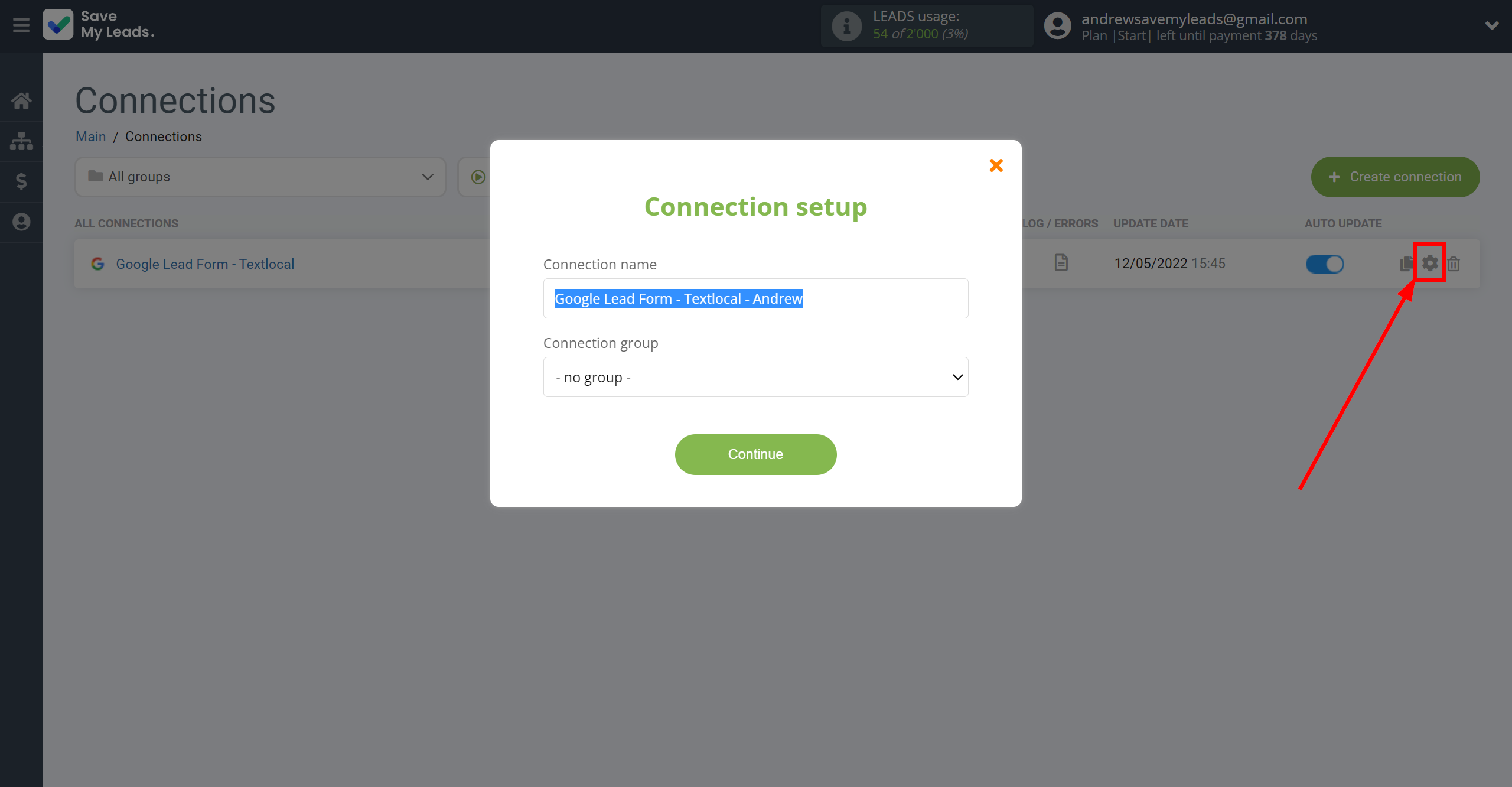 How to Connect Google Lead Form with Textlocal | Name and group connection