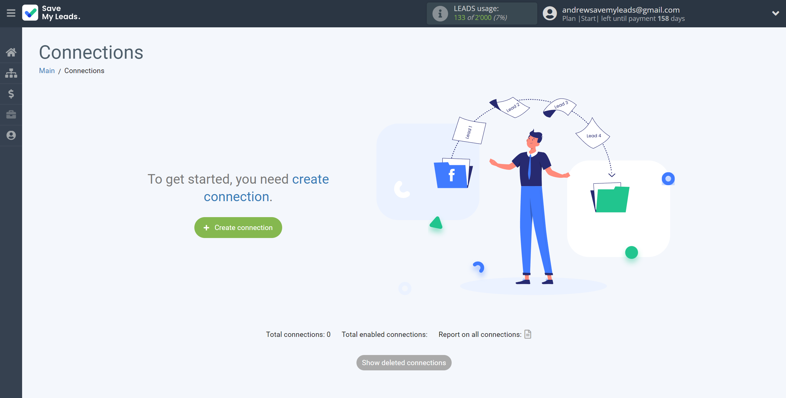 How to Connect Webhooks with KeepinCRM Create/update Client/Lead | Create connection