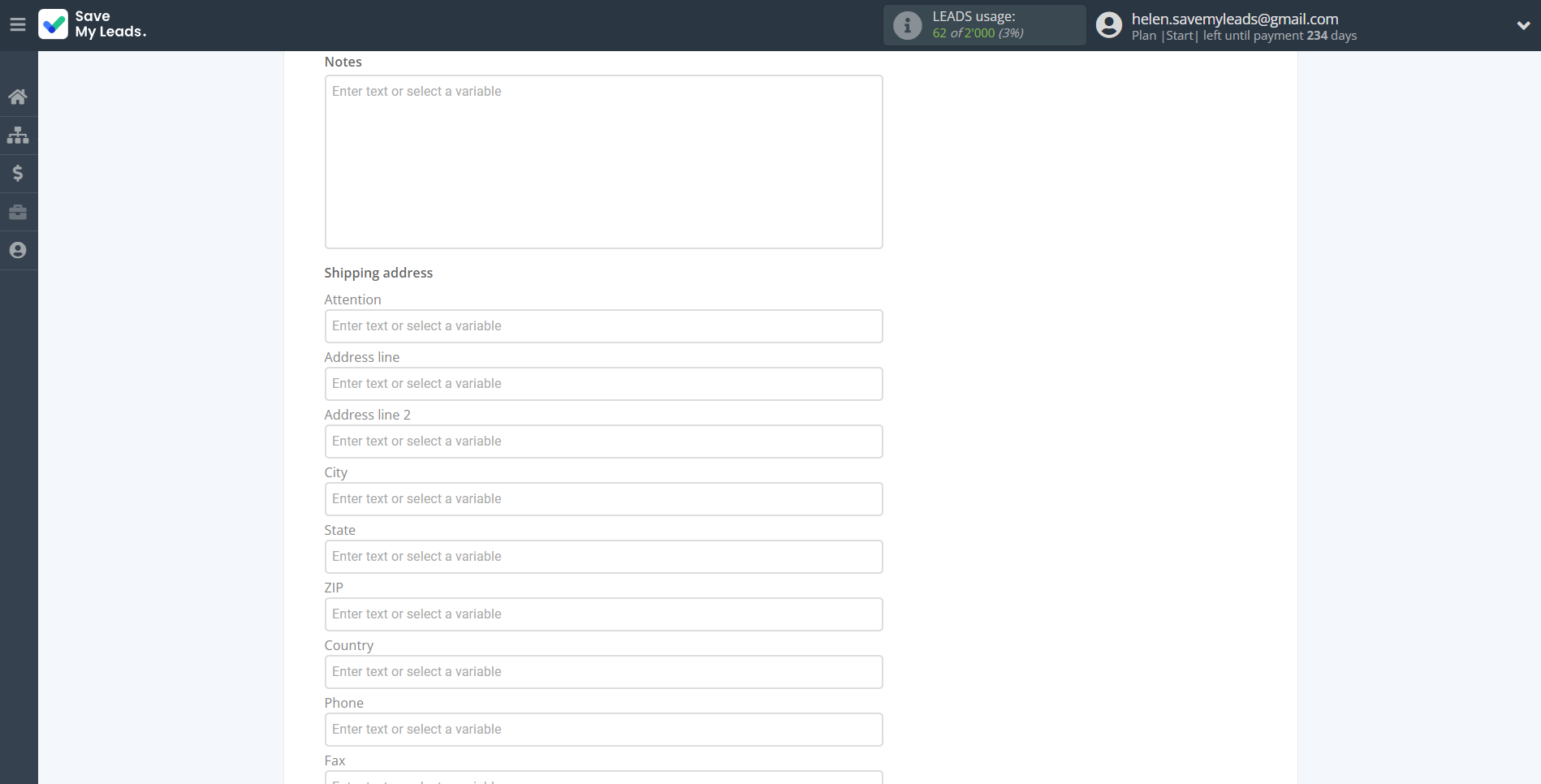 How to Connect Google Lead Form with Zoho Inventory Create Contacts | Assigning fields