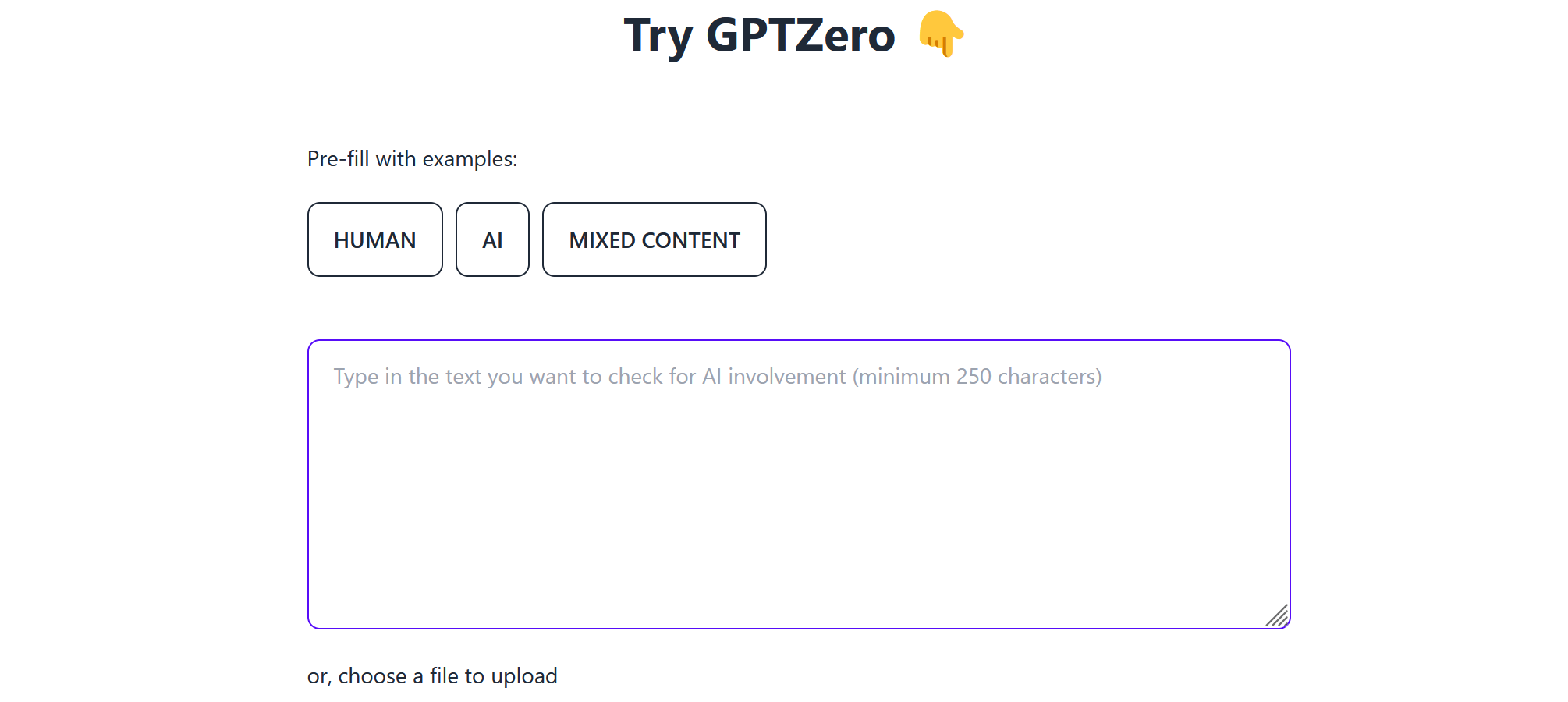 Top AI Content Detectors | GPTZero