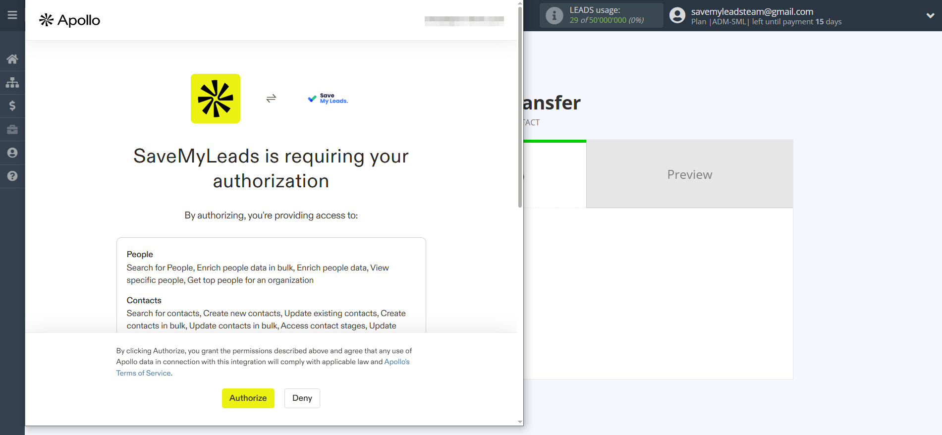 How to Connect Google Lead Form with Apollo.io Create Contacts | Data Destination account connection How to Connect Google Lead Form with Apollo.io Create Contacts | Data Destination account connection