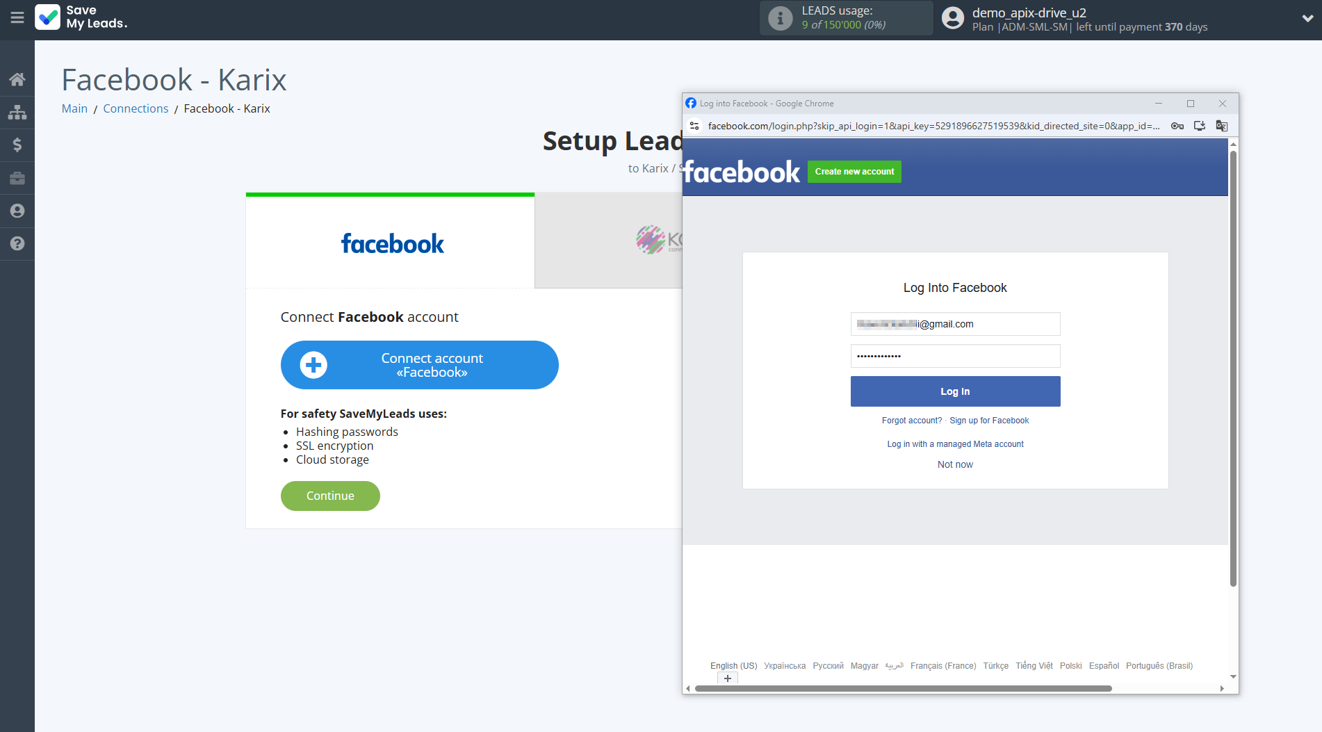 How to Connect Facebook with Karix | Data Source account connection How to Connect Facebook with Karix | Data Source account connection