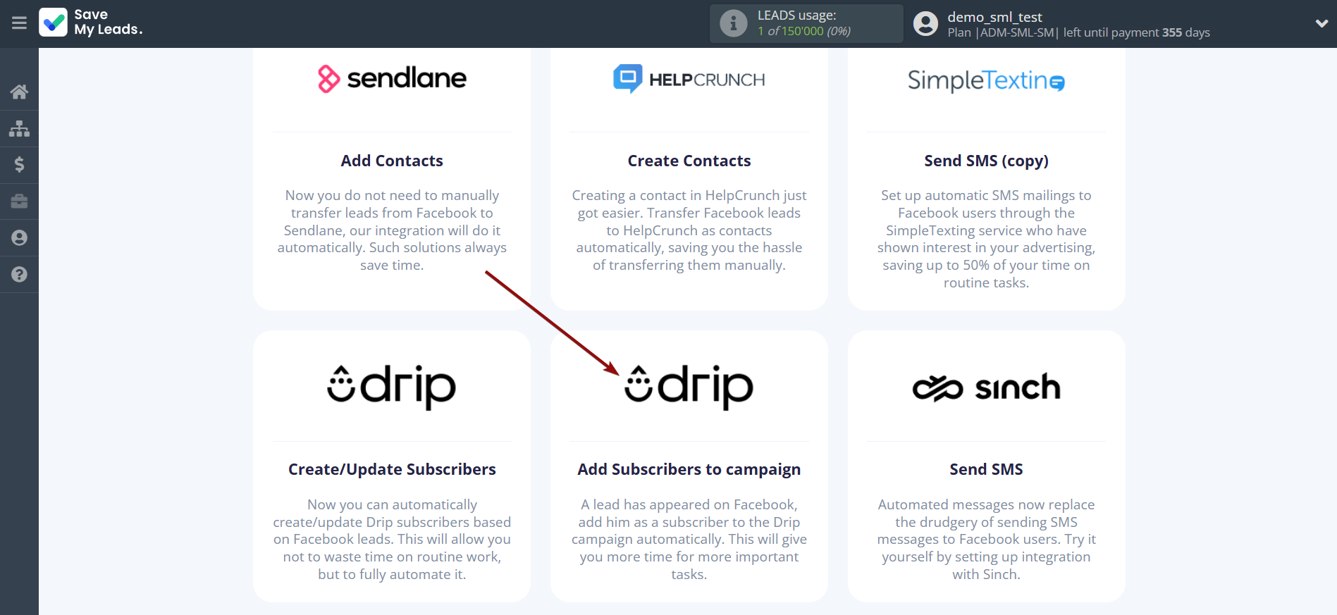 How to Connect Facebook with Drip Add Subscribers to campaign | Data Destination system selection How to Connect Facebook with Drip Add Subscribers to campaign | Data Destination system selection