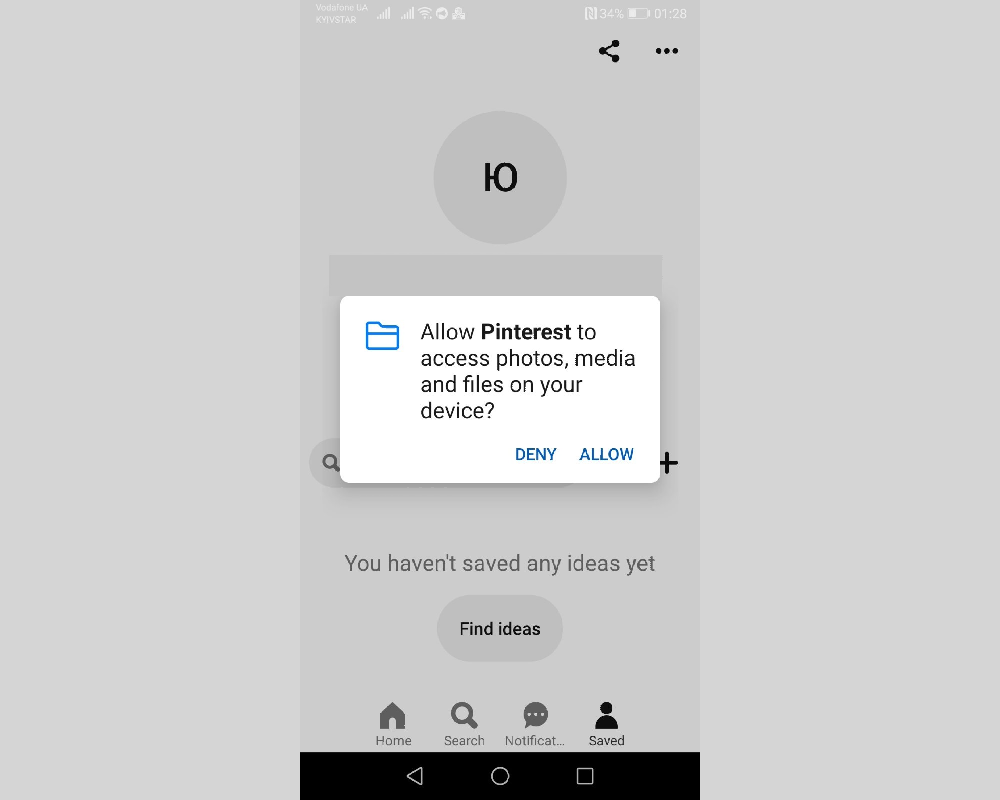 How to post on Pinterest | Select "Allow" option How to post on Pinterest | Select "Allow" option