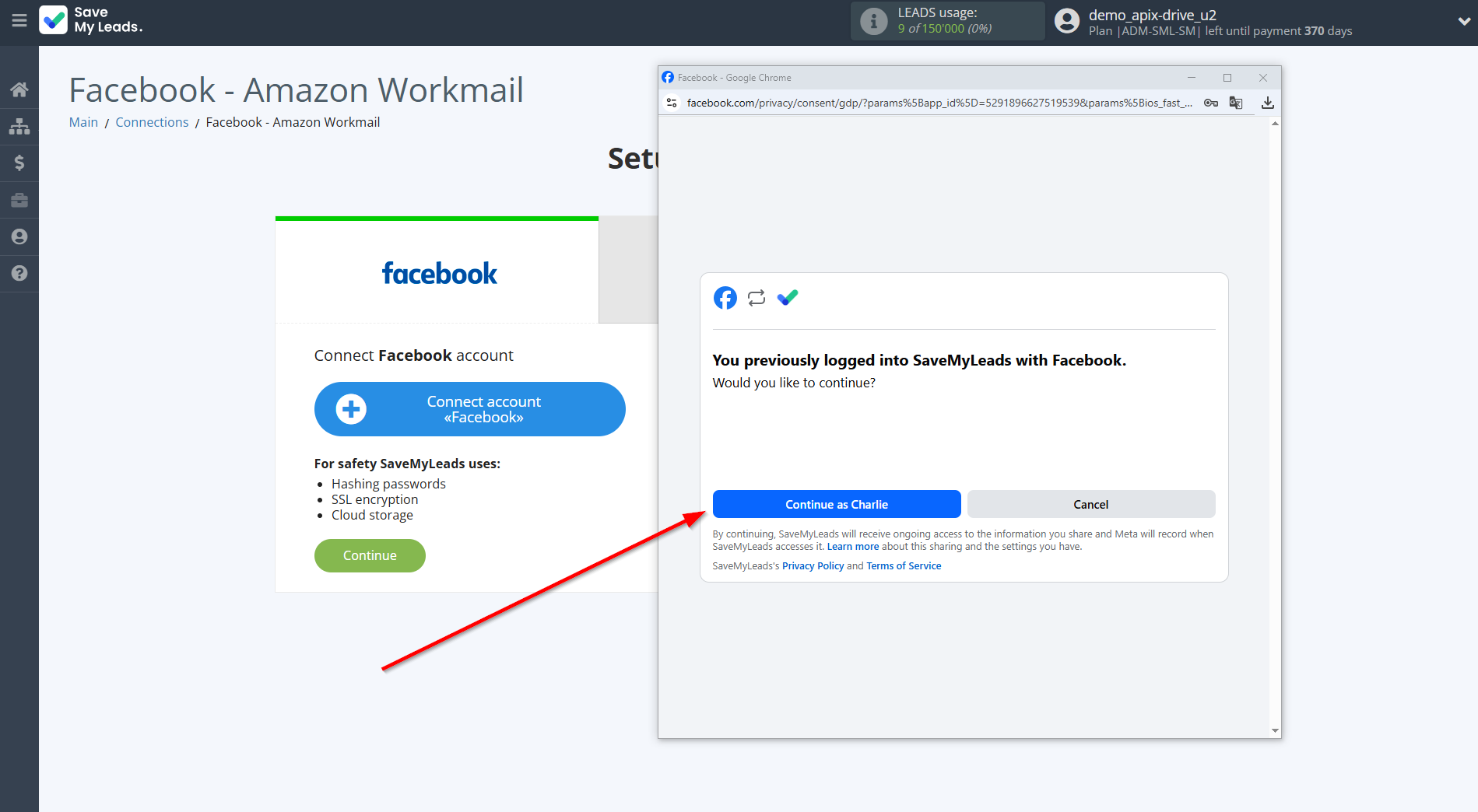 How to Connect Facebook with Amazon Workmail | Data Source account connection How to Connect Facebook with Amazon Workmail | Data Source account connection