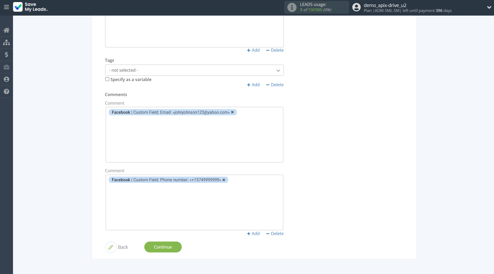 How to Connect Facebook with MeisterTask | Assigning fields How to Connect Facebook with MeisterTask | Assigning fields