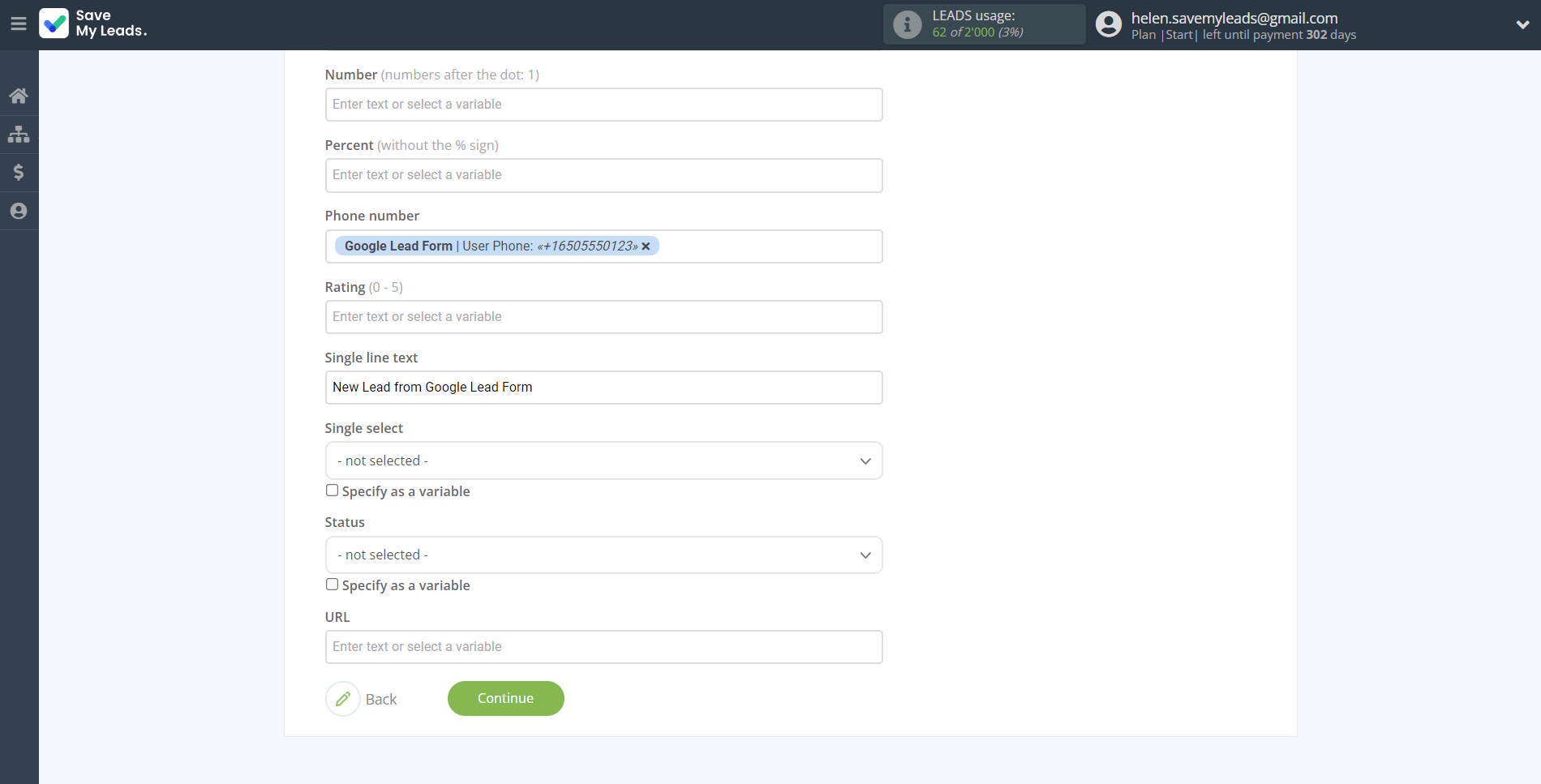 How to Connect Google Lead Form with AirTable | Assigning fields