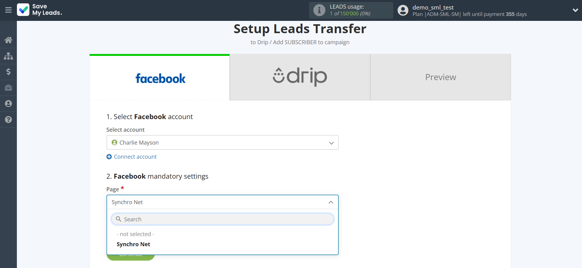 How to Connect Facebook with Drip Add Subscribers to campaign | Data Source account connection How to Connect Facebook with Drip Add Subscribers to campaign | Data Source account connection