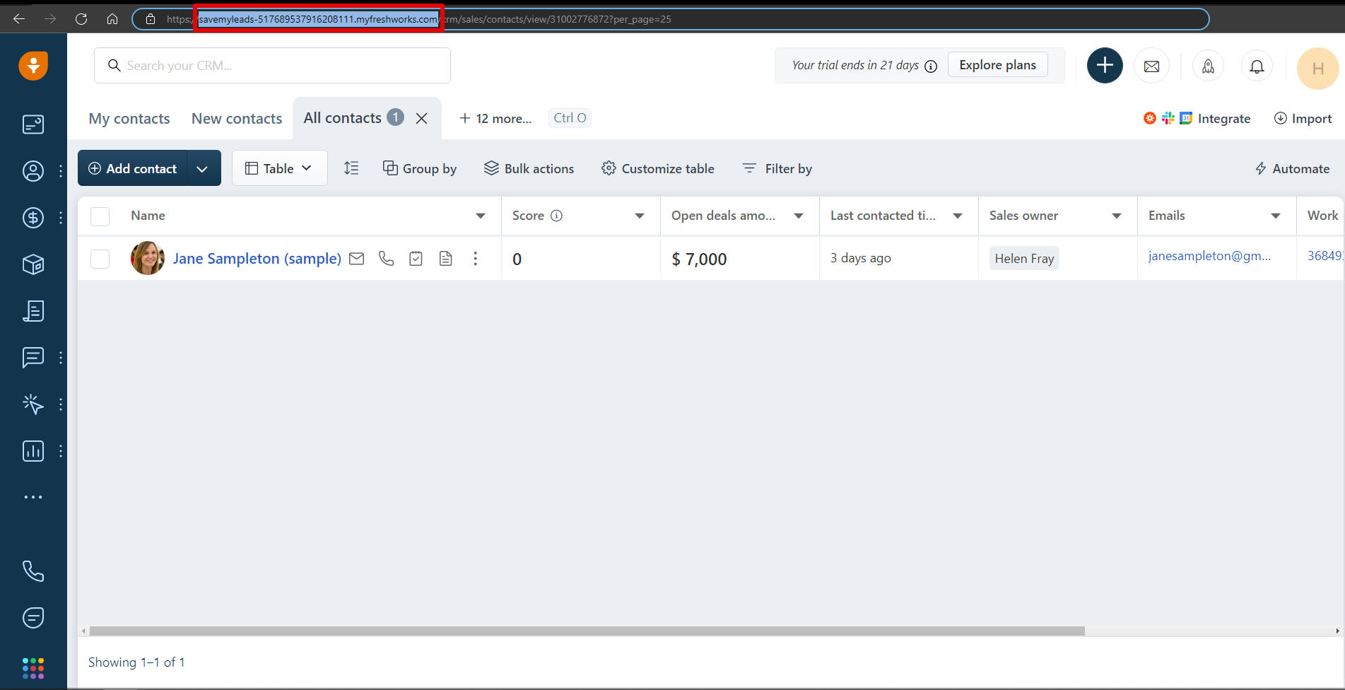 How to Connect Google Lead Form with Freshworks Create Deal | Data Destination account connection