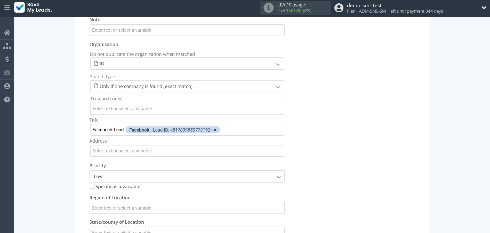 How to Connect Facebook with Pipedrive Create Task | Assigning fields How to Connect Facebook with Pipedrive Create Task | Assigning fields