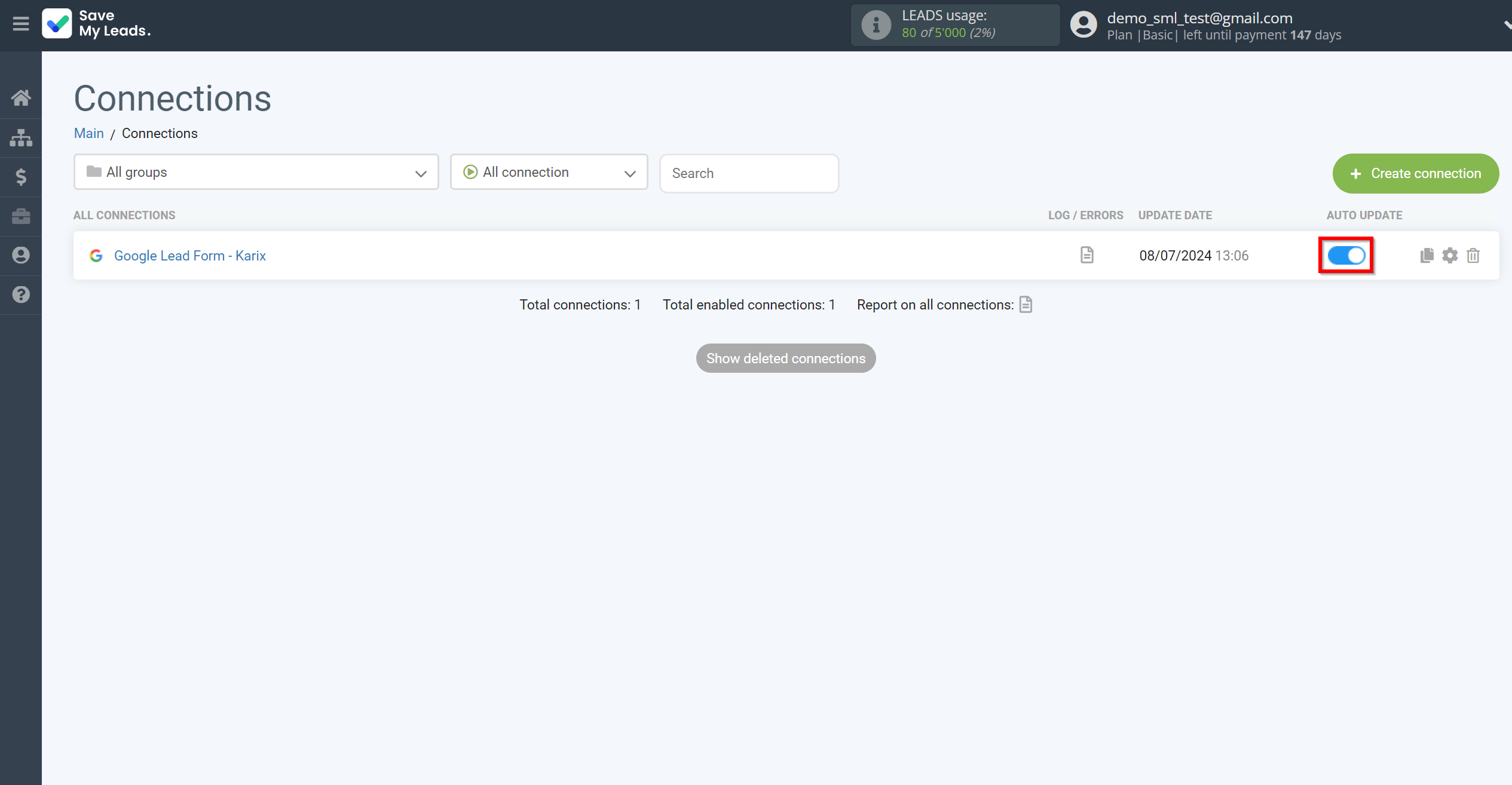 How to Connect Google Lead Form with Karix | Enable auto-update
