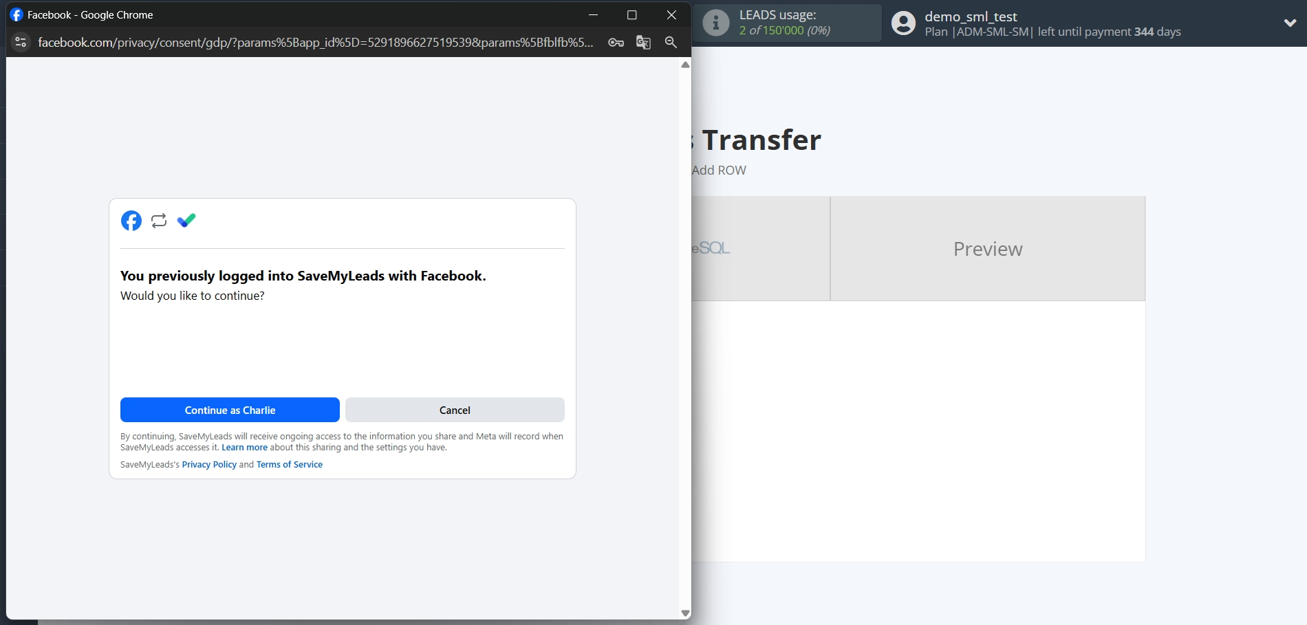 How to Connect Facebook with PostgreSQL | Data Source account connection How to Connect Facebook with PostgreSQL | Data Source account connection