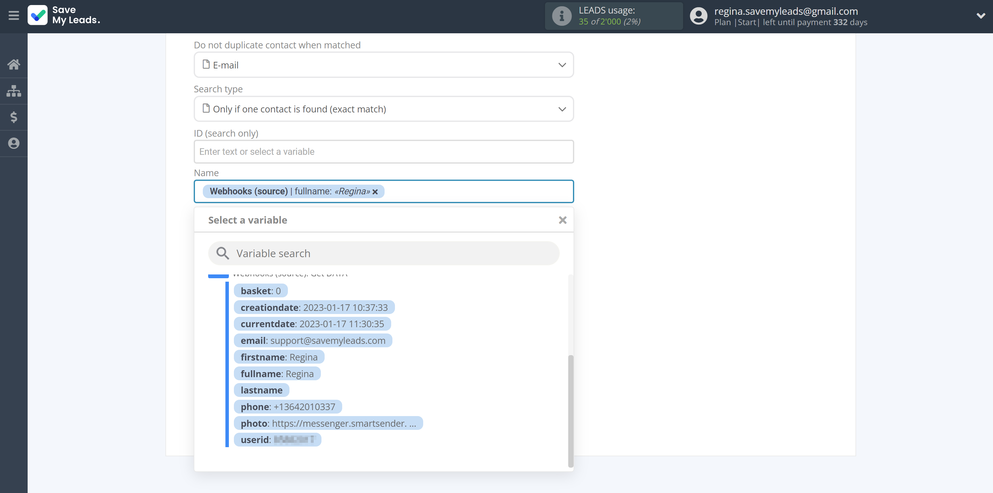 How to Connect Webhooks with Pipedrive Create Lead | Assigning fields