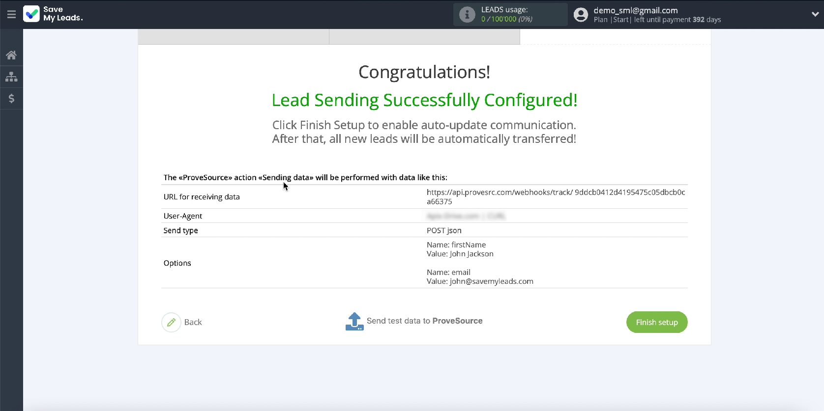 How to Automatically Send Data to ProveSource from Facebook Leads | Sample data How to Automatically Send Data to ProveSource from Facebook Leads | Sample data