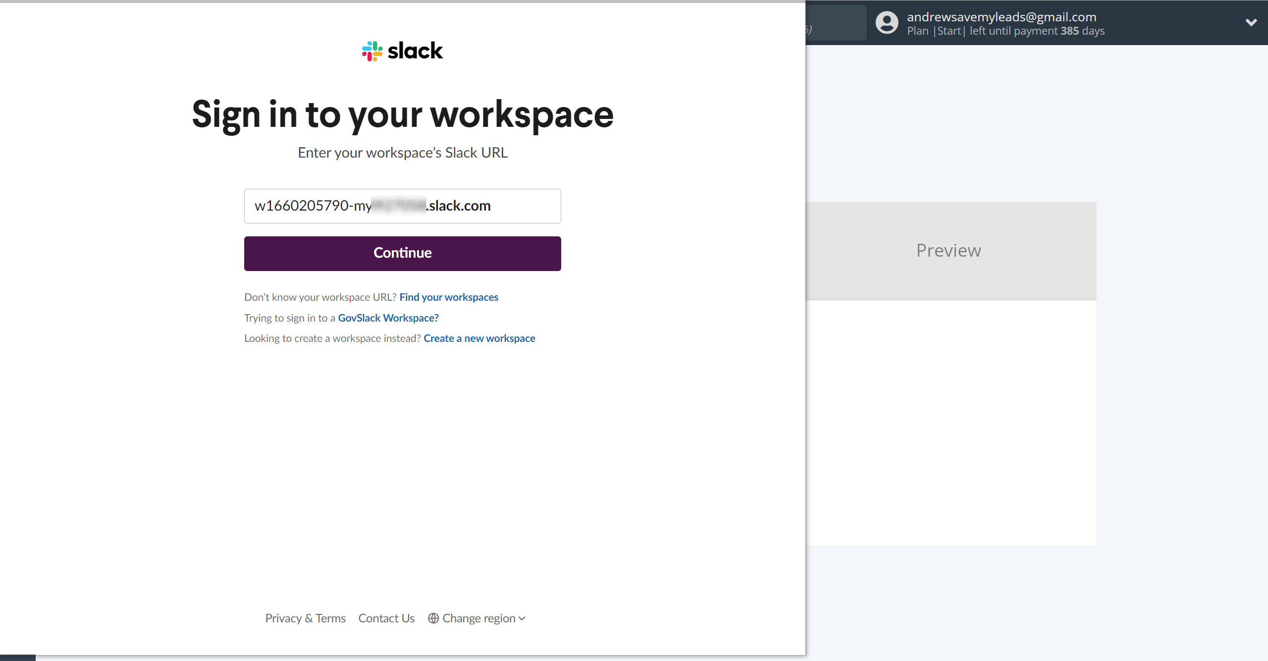 How to Connect Webhooks with Slack Channel Notification | Data Destination account connection