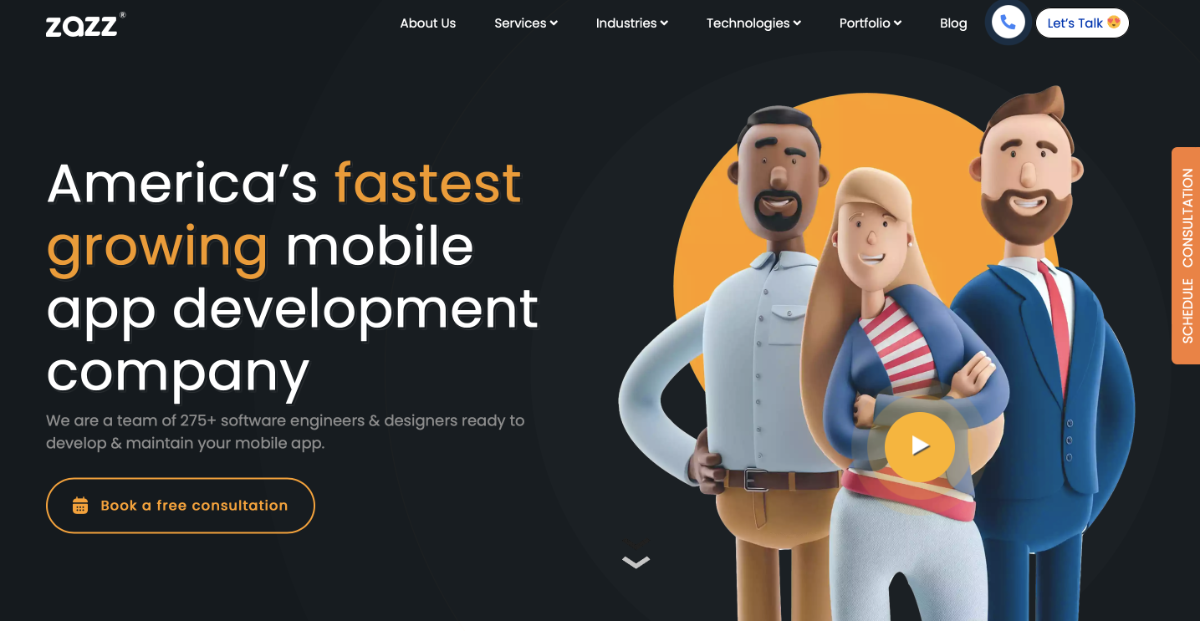 Mobile App Development Companies In San Francisco | Zazz