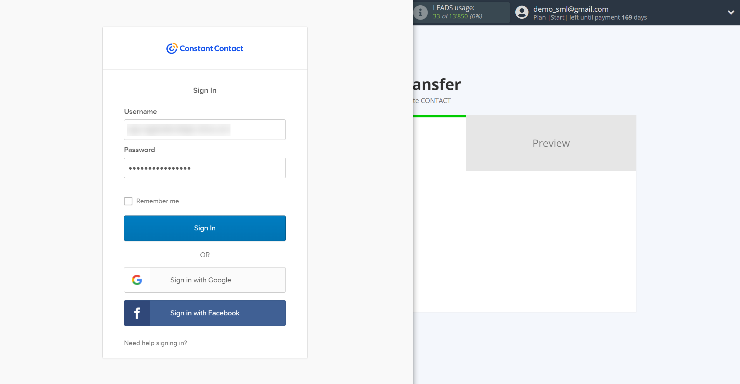 How to Connect TikTok with Constant Contact | Data Destination account connection