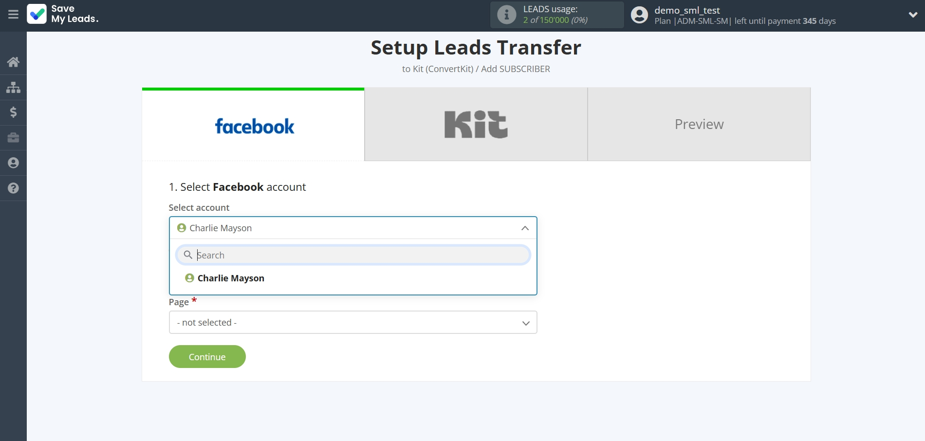 How to Connect Facebook with Kit (ConvertKit) | Data Source account selection How to Connect Facebook with Kit (ConvertKit) | Data Source account selection