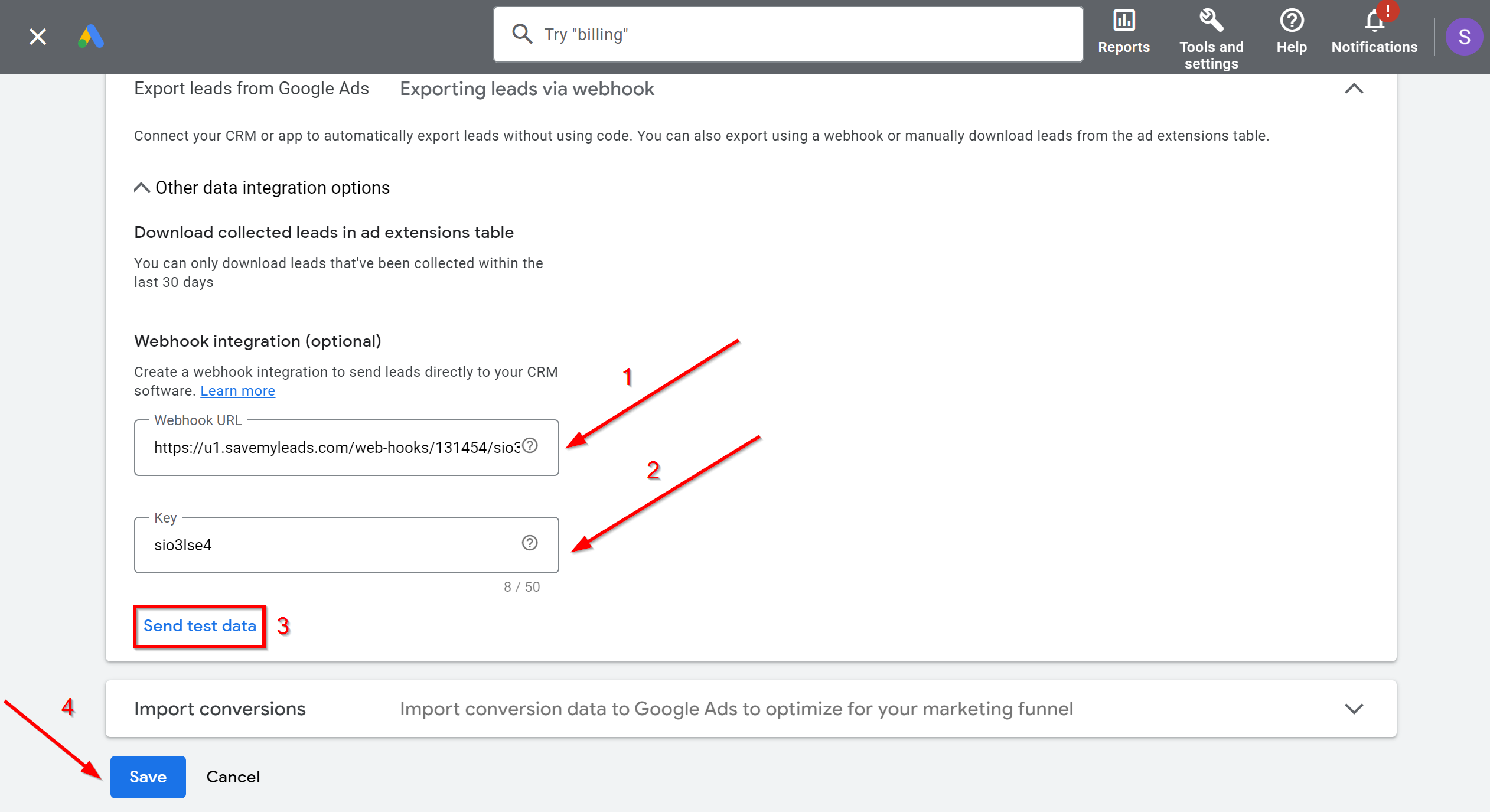 How to Connect Google Lead Form with Asana | Data Source account connection