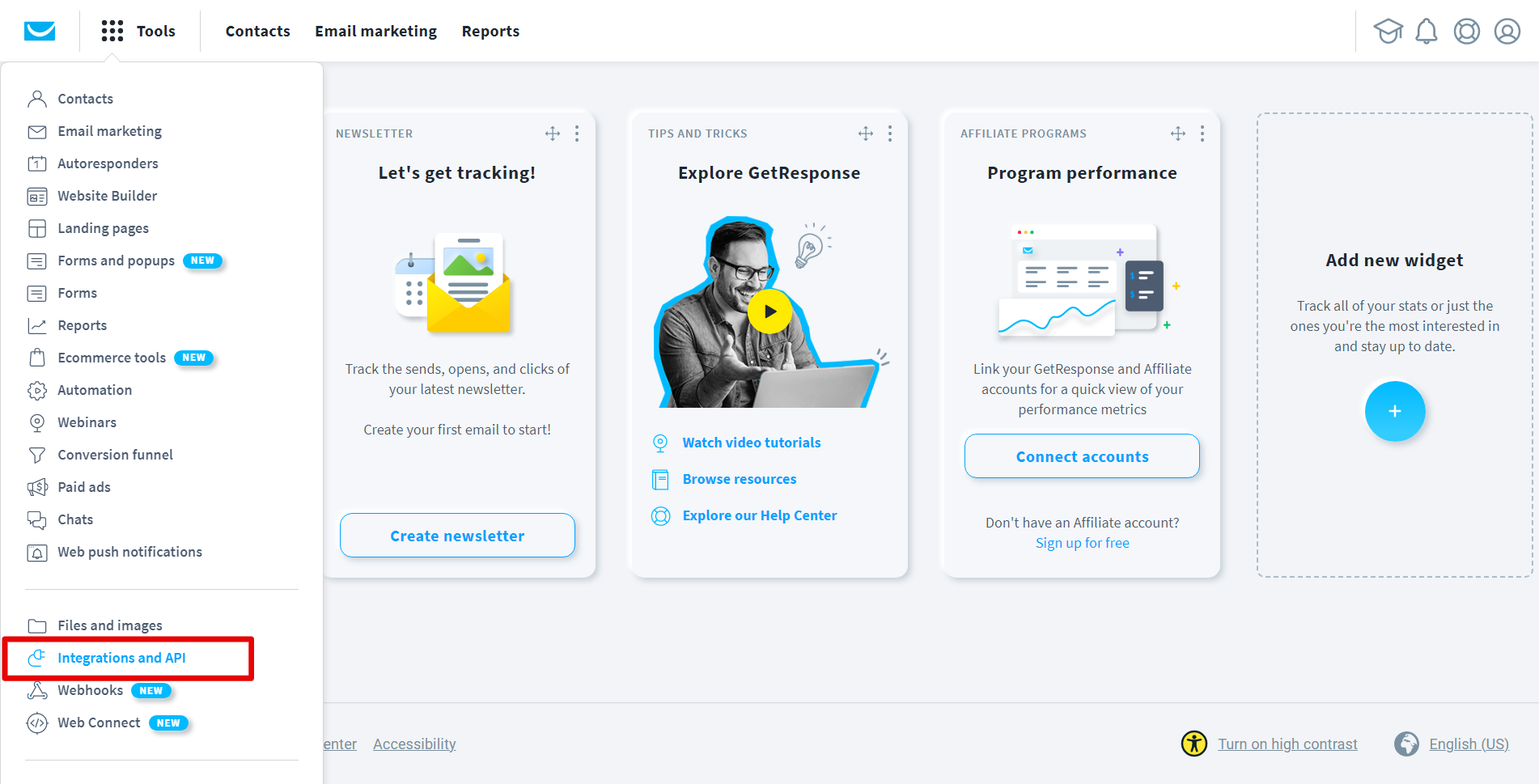 How to Connect Google Lead Form with GetResponse | Data Destination account connection