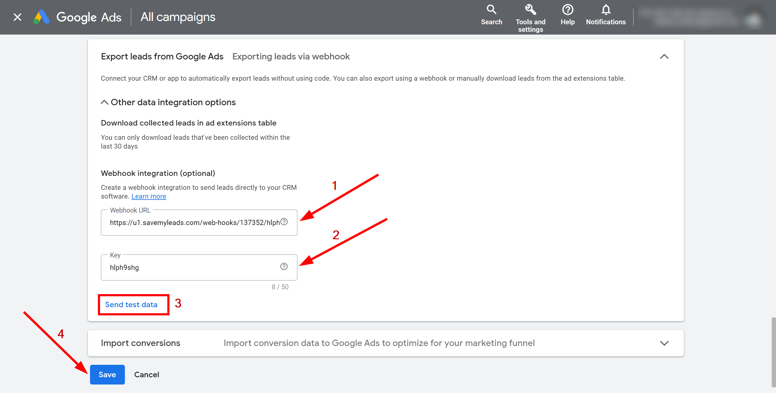 How to Connect Google Lead Form with Instantly Add lead to campaign | Data Source account connection