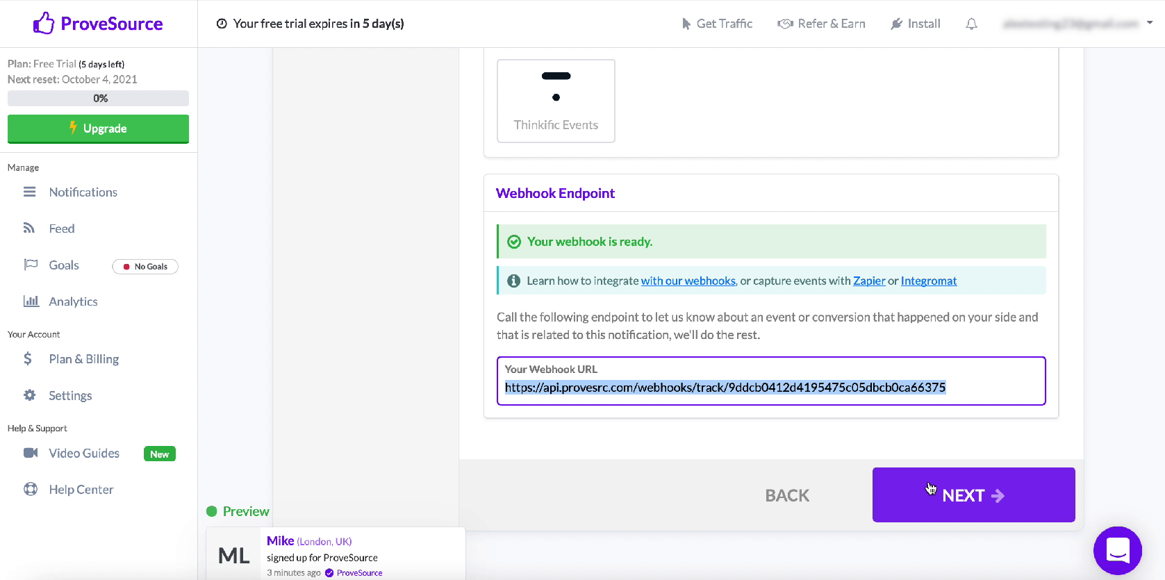 How to Automatically Send Data to ProveSource from Facebook Leads | Continue the setup in your ProveSource account How to Automatically Send Data to ProveSource from Facebook Leads | Continue the setup in your ProveSource account