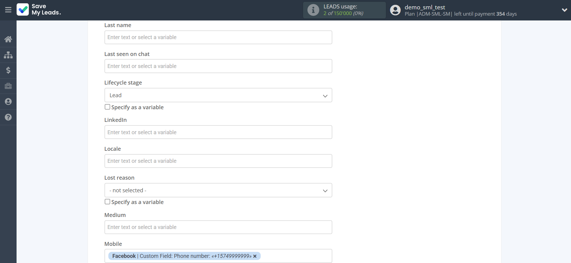 How to Connect Facebook with Freshworks Create Contacts | Assigning fields How to Connect Facebook with Freshworks Create Contacts | Assigning fields