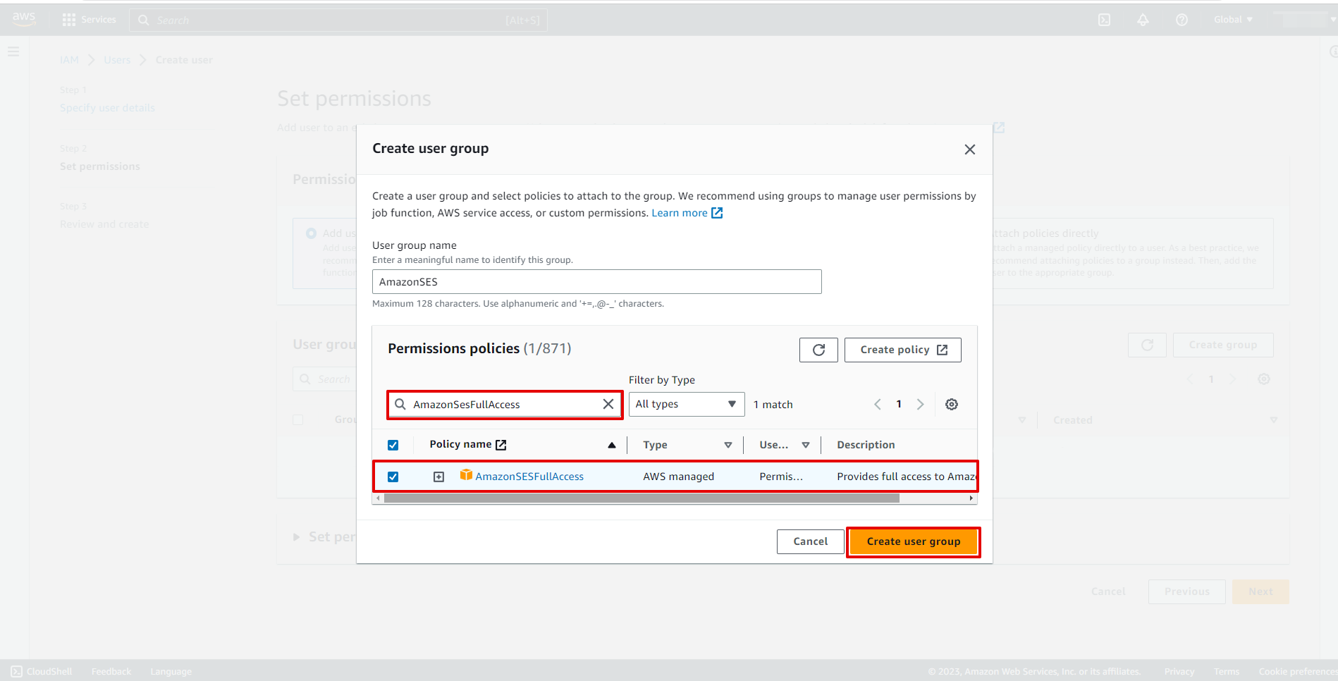 How to Connect Webhooks with Amazon SES | Data Destination account connection