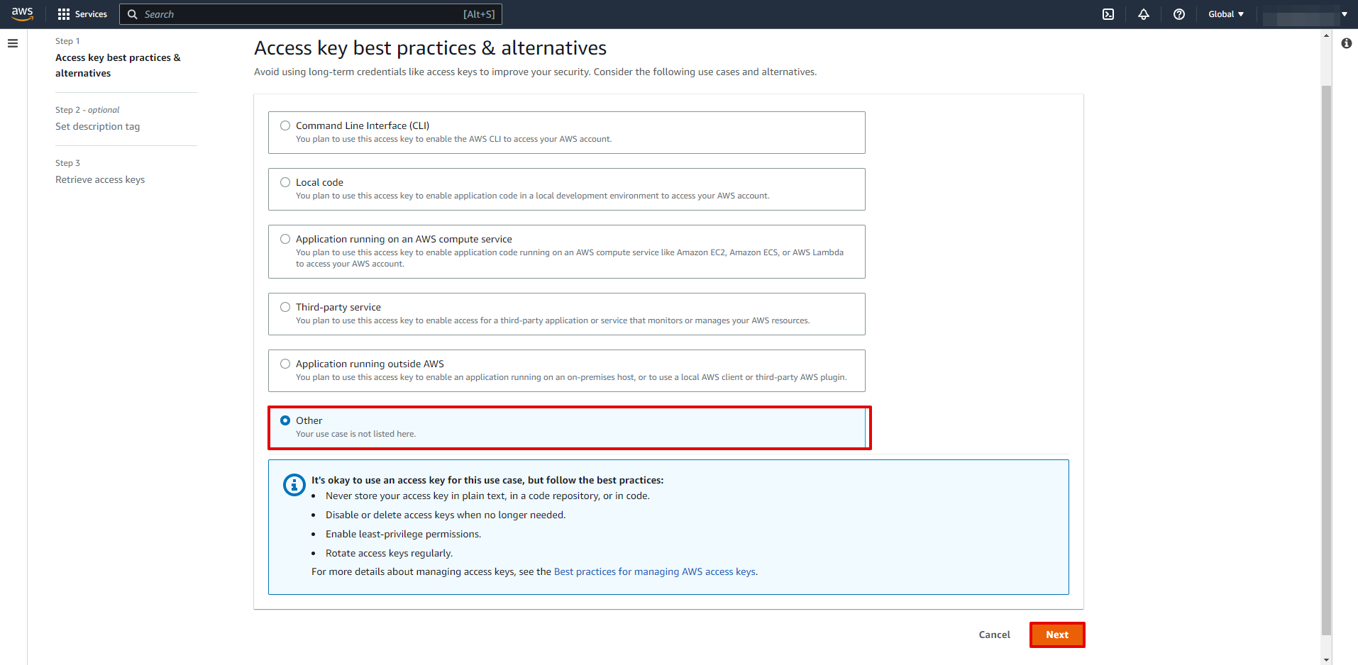 How to Connect Webhooks with Amazon DynamoDB | Data Destination account connection