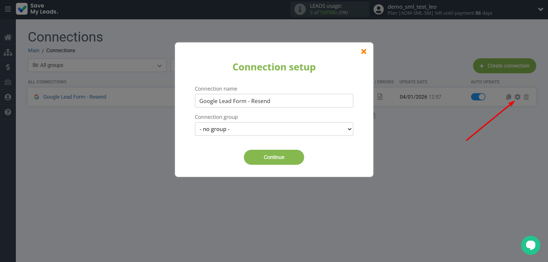 How to Connect Google Lead Form with Resend (Send Email)  | Name and group connection