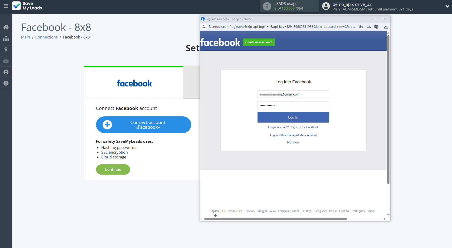 How to Connect Facebook with 8x8 | Data Source account connection How to Connect Facebook with 8x8 | Data Source account connection